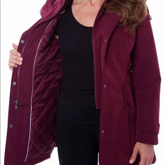 HFX Ladies' All Weather Trench Coat Size M - Picture 7 of 8